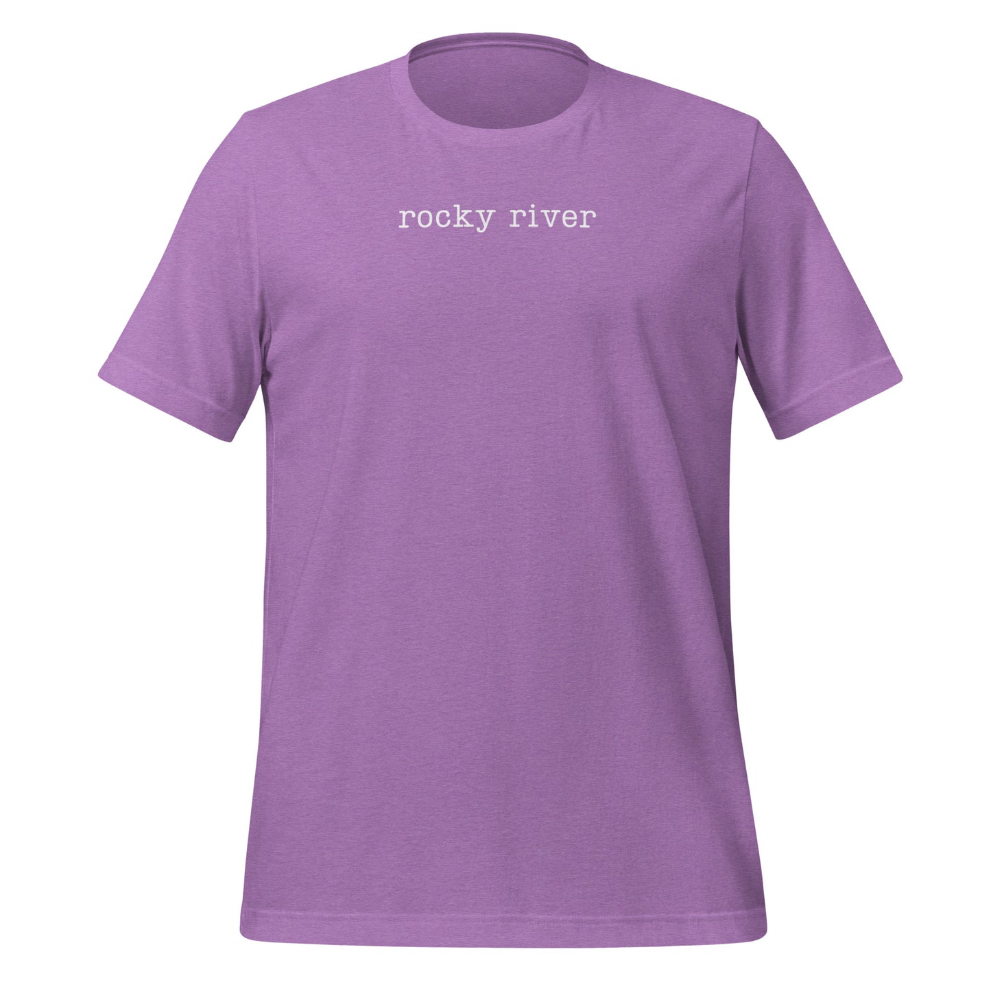 Rocky River Ohio Minimalist Short Sleeve Unisex t-shirt