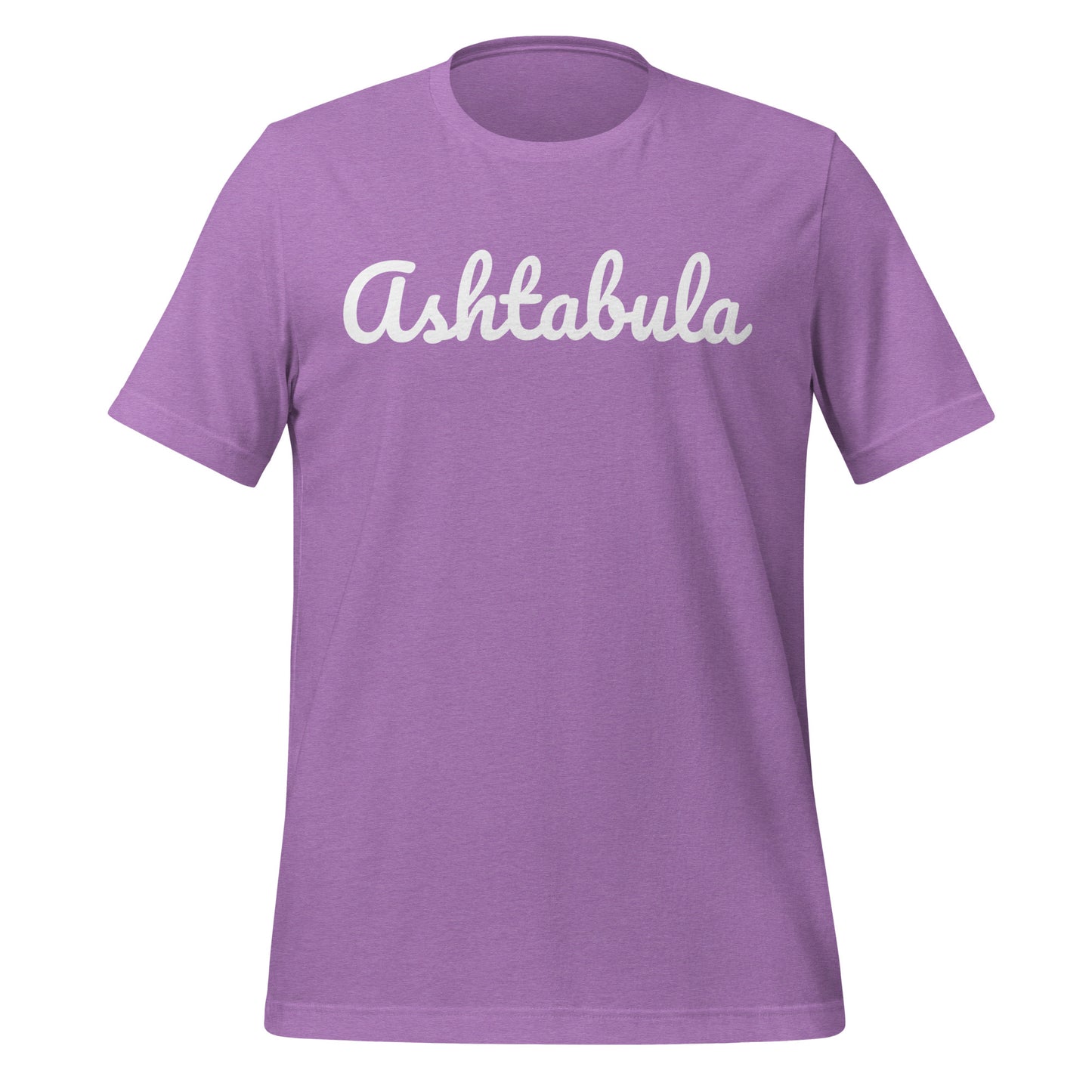Ashtabula Ohio Solo Script Unisex t-shirt