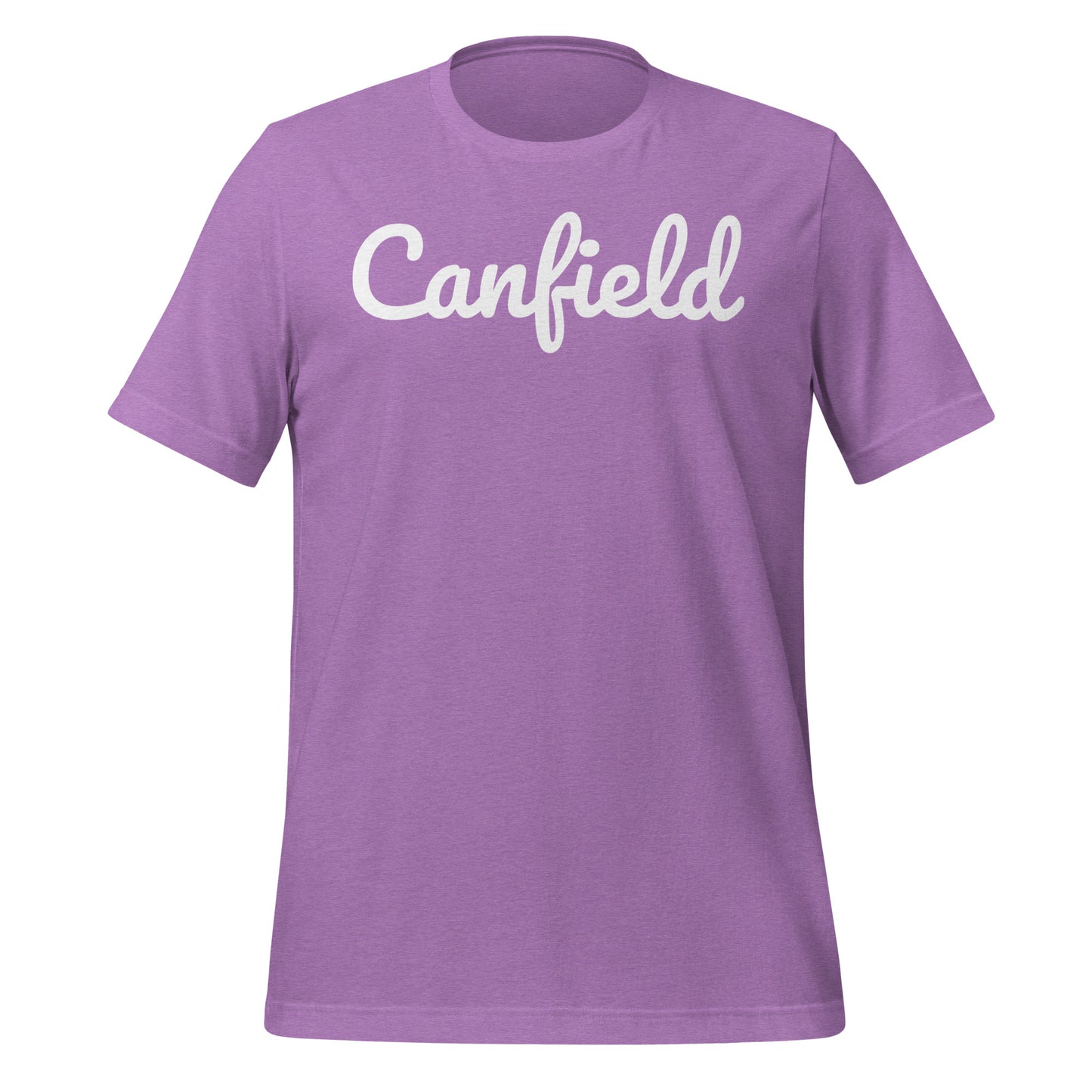 Canfield Ohio Solo Script Unisex t-shirt