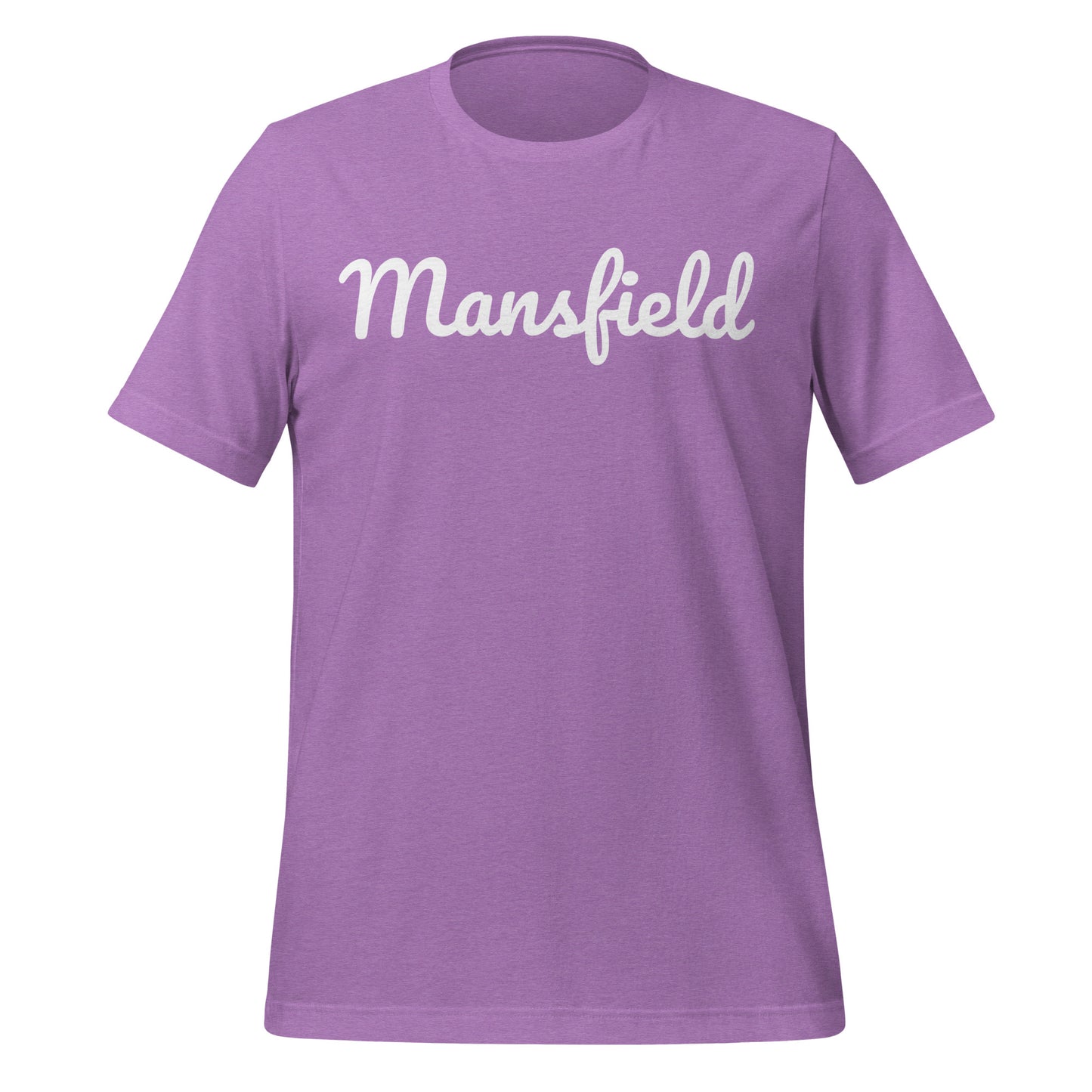Mansfield Ohio Solo Script Unisex t-shirt