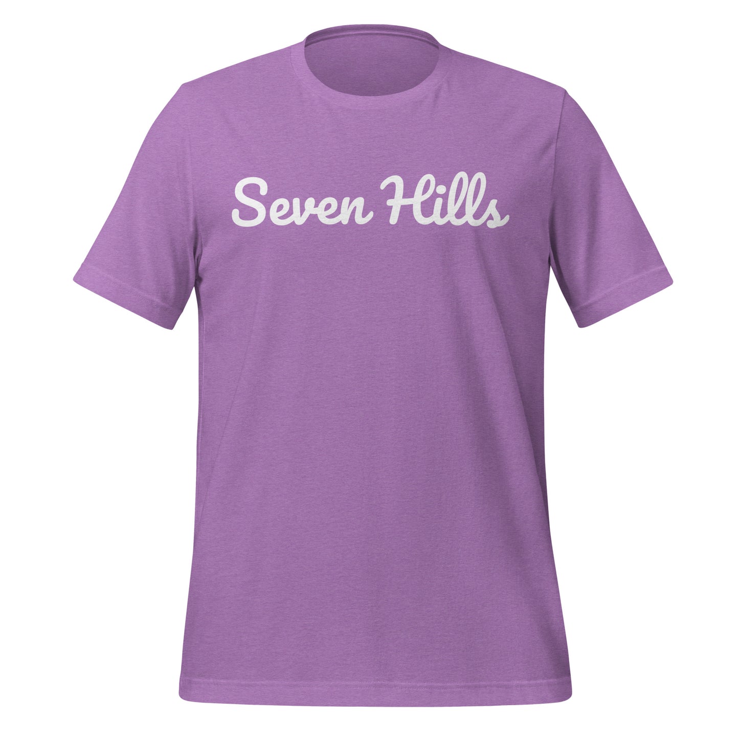 Seven Hills Ohio Solo Script Unisex t-shirt