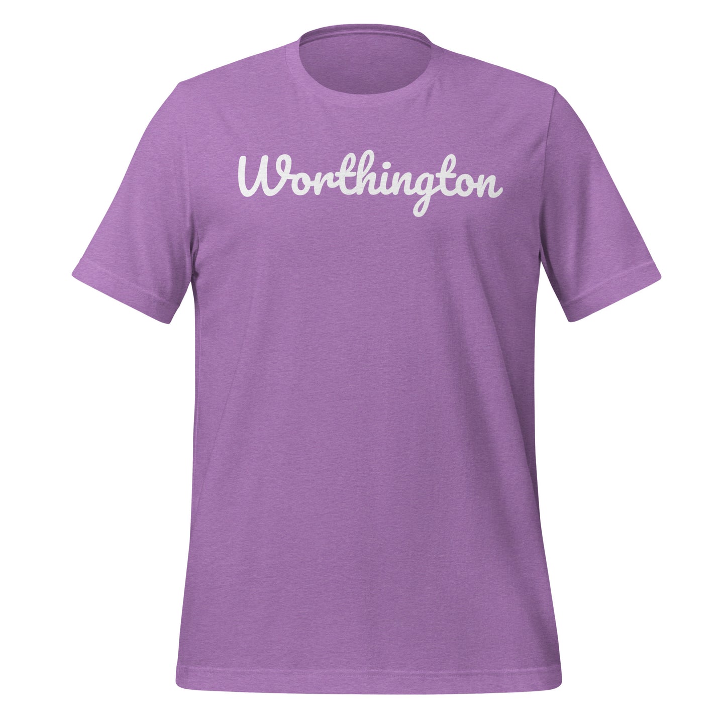 Worthington Ohio Solo Script Short Sleeve Unisex t-shirt