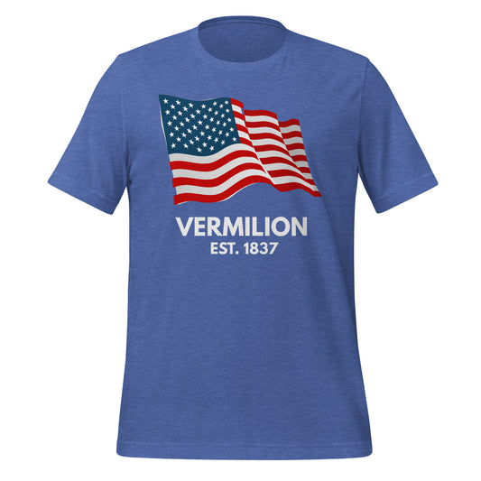 Vermilion Ohio USA Short Sleeve Unisex t-shirt
