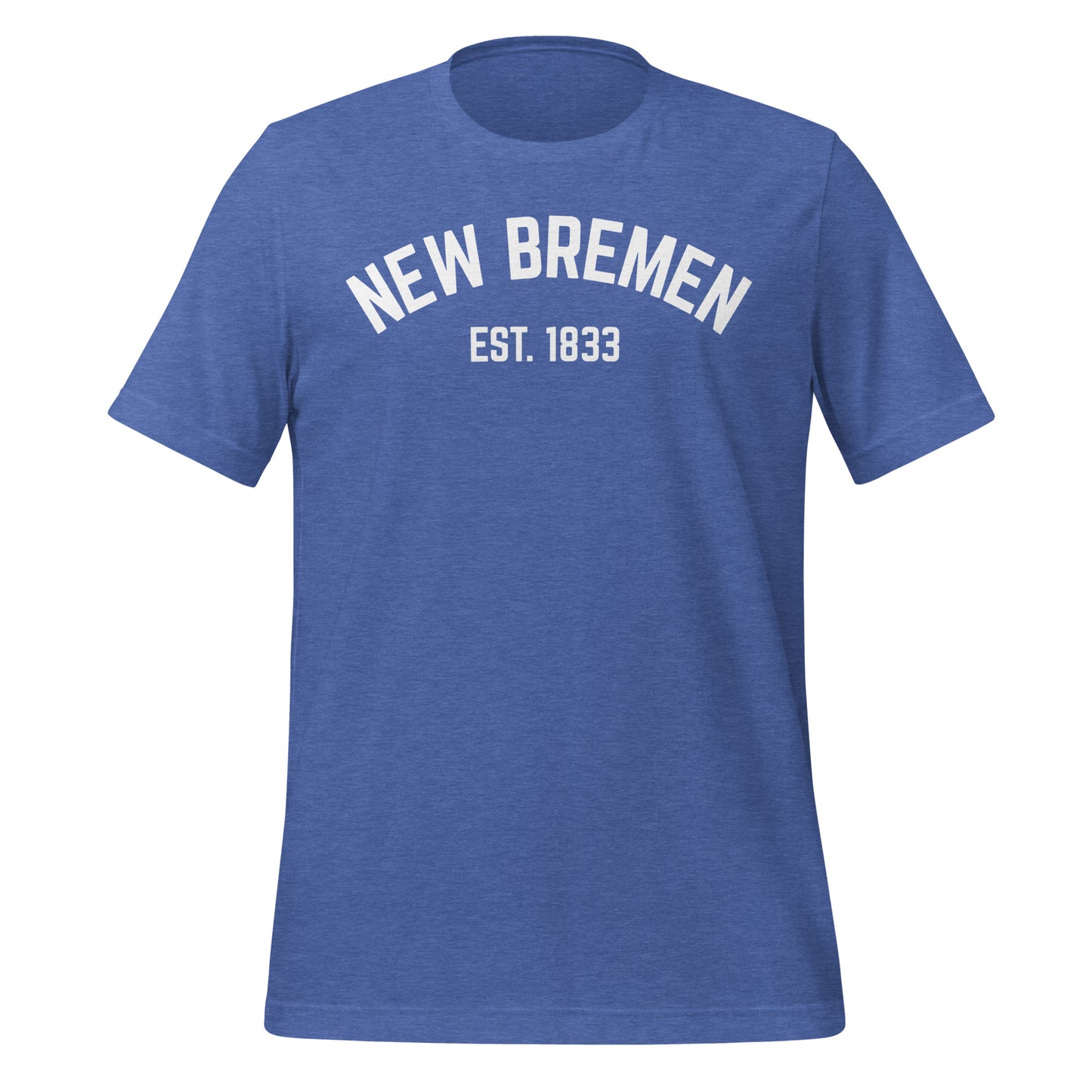New Bremen Ohio EST Unisex t-shirt