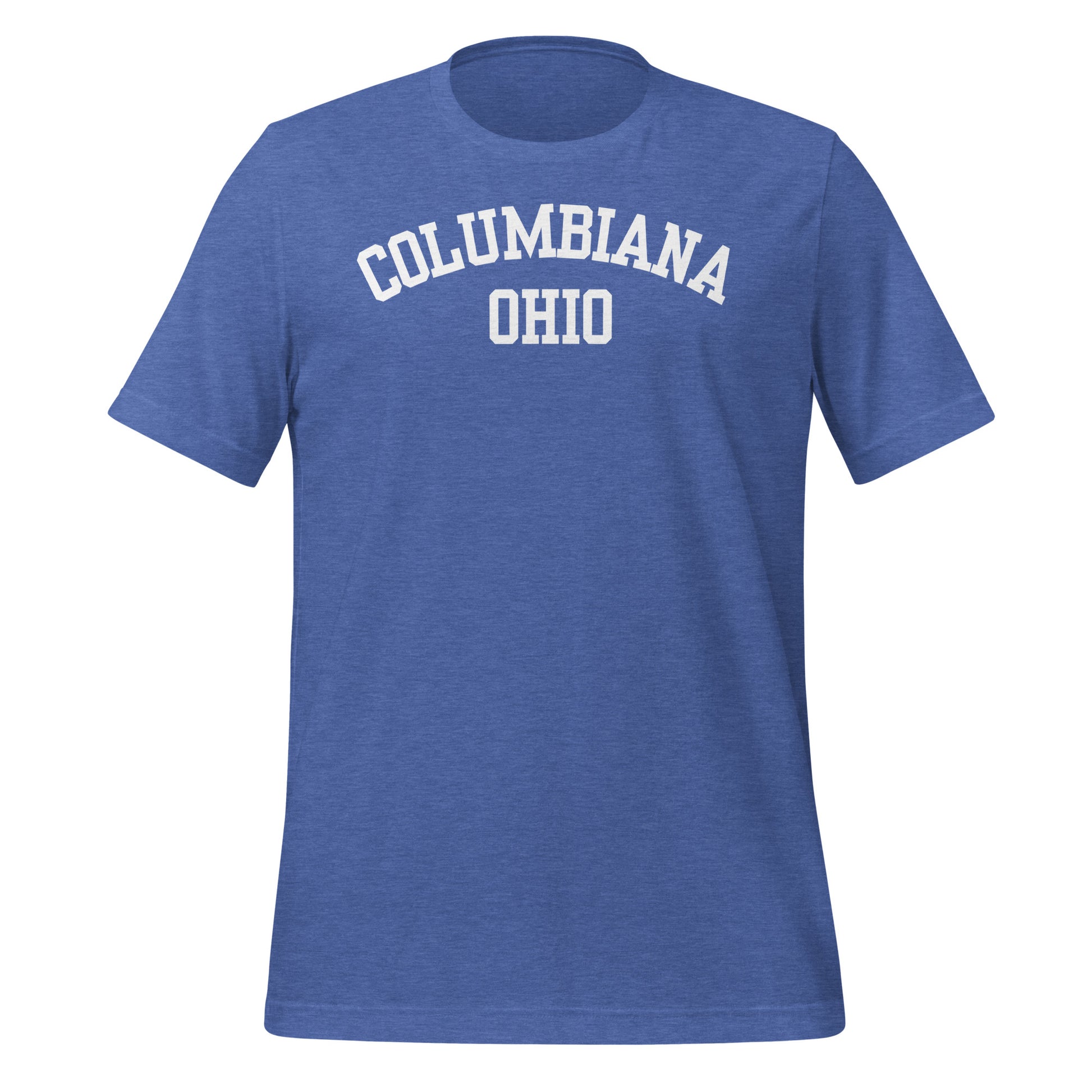 Columbiana Ohio Block Unisex T-Shirt
