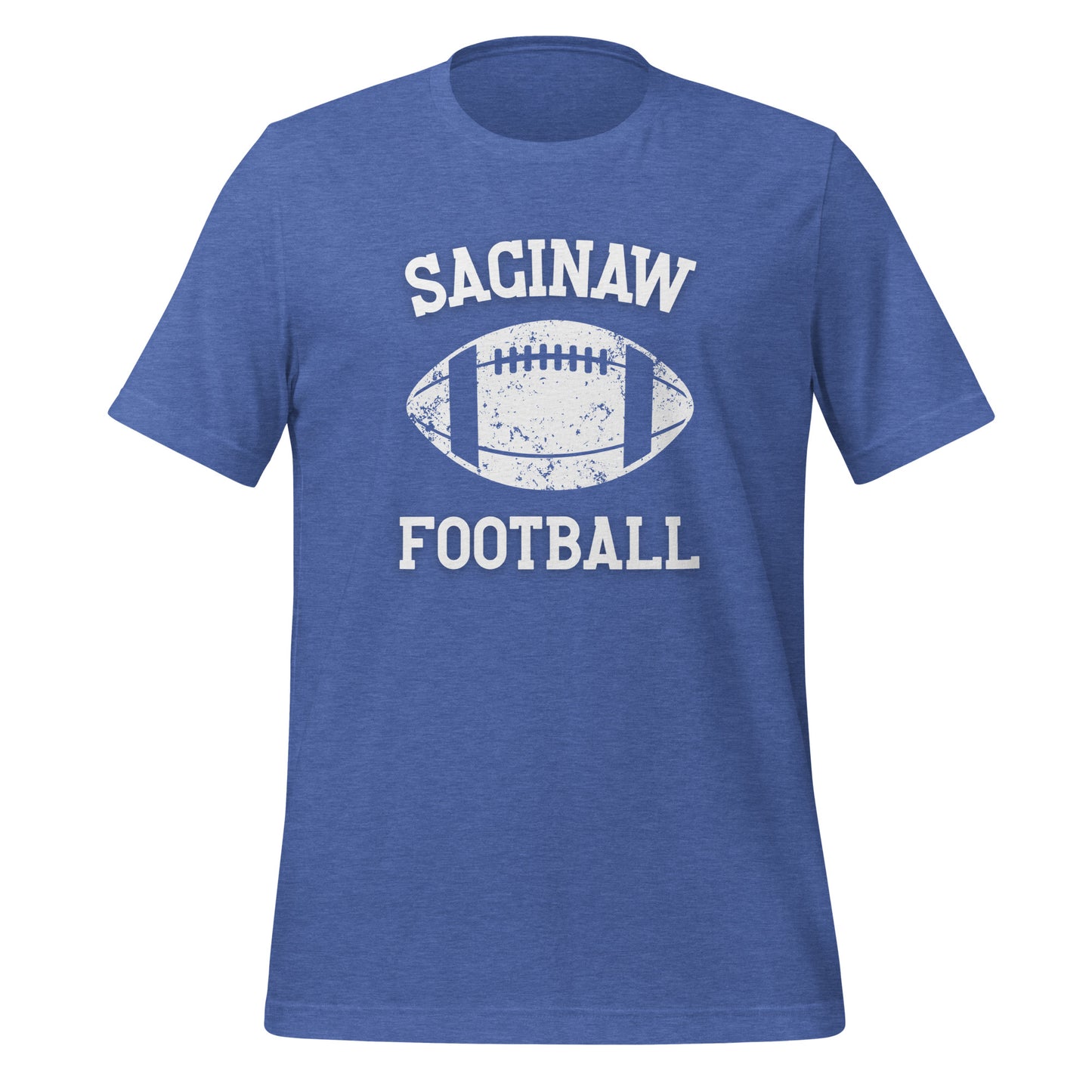 Saginaw Michigan Football Short Sleeve Unisex t-shirt
