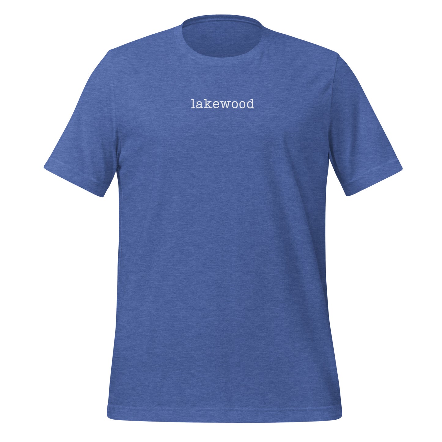 Lakewood Ohio Minimalist Short Sleeve Unisex t-shirt