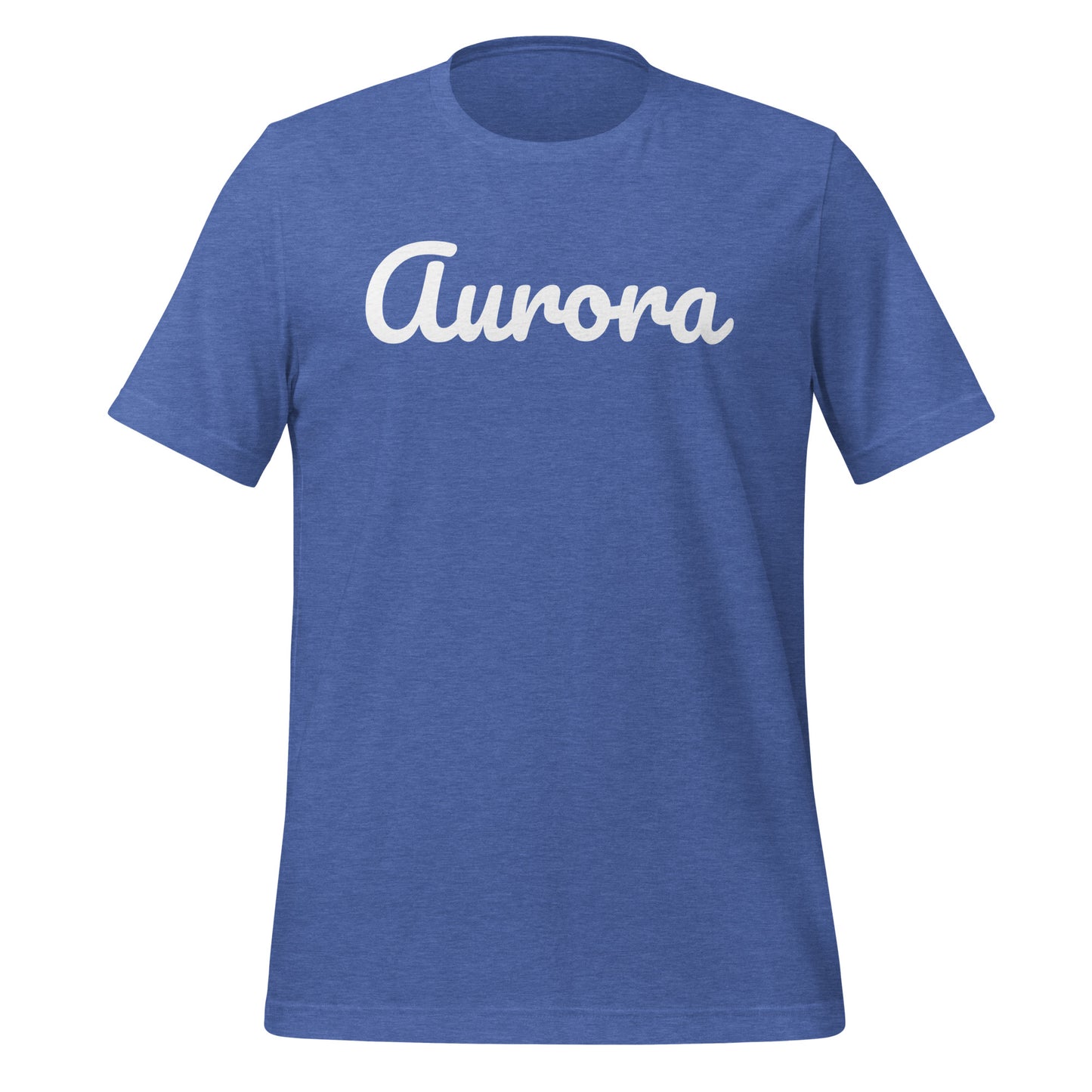 Aurora Ohio Solo Script Unisex t-shirt