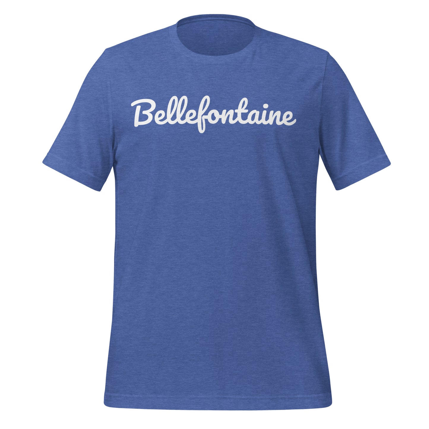 Bellefontaine Ohio Solo Script Unisex t-shirt