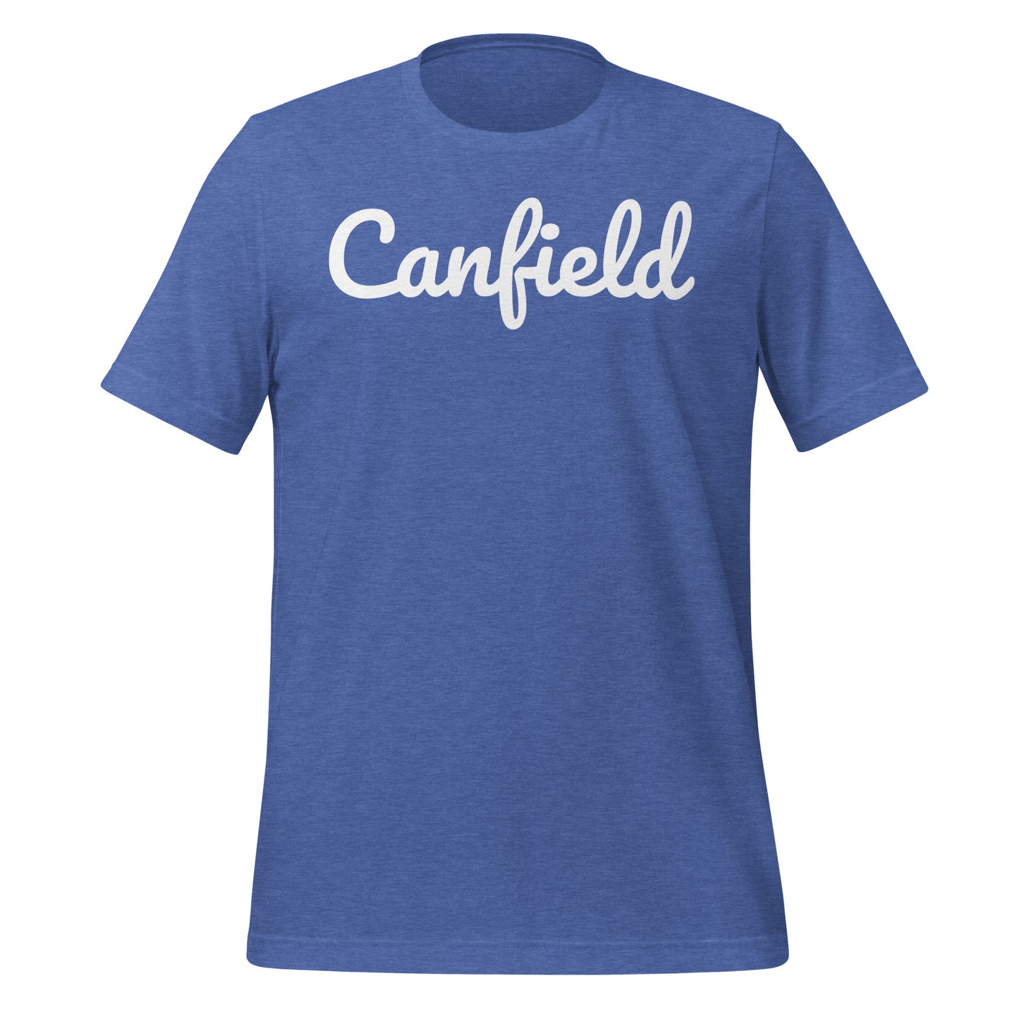Canfield Ohio Solo Script Unisex t-shirt