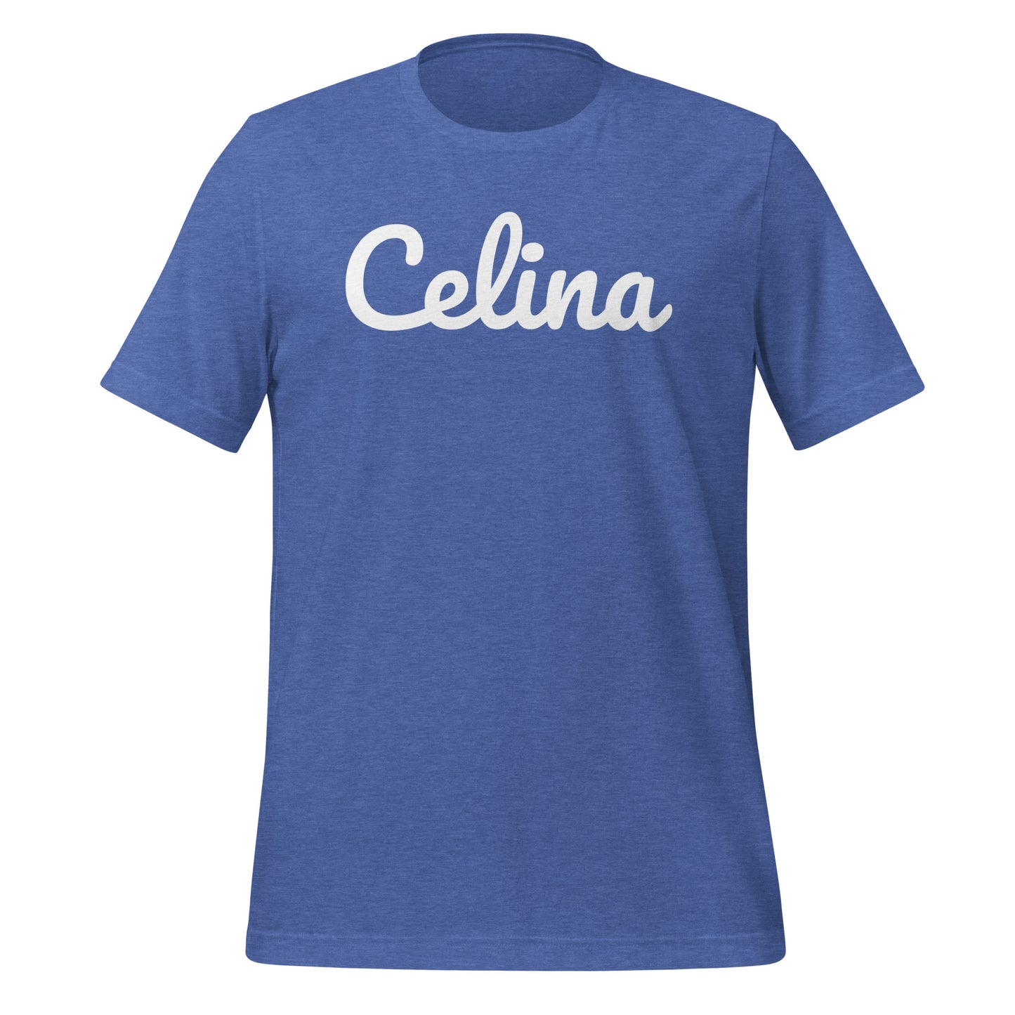Celina Ohio Solo Script Unisex t-shirt