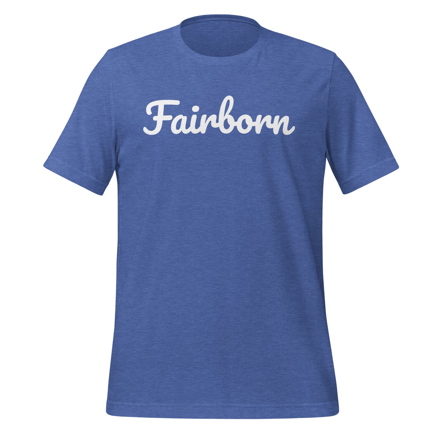 Fairborn Ohio Solo Script Unisex t-shirt