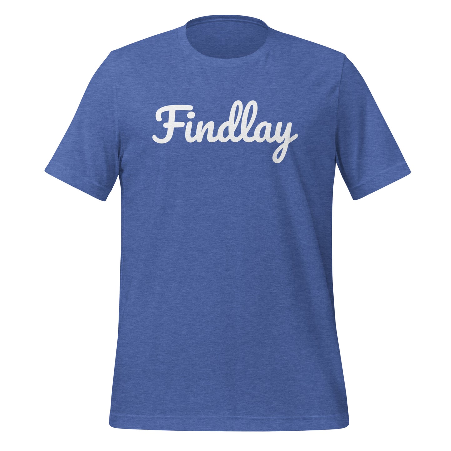 Findlay Ohio Solo Script Unisex t-shirt