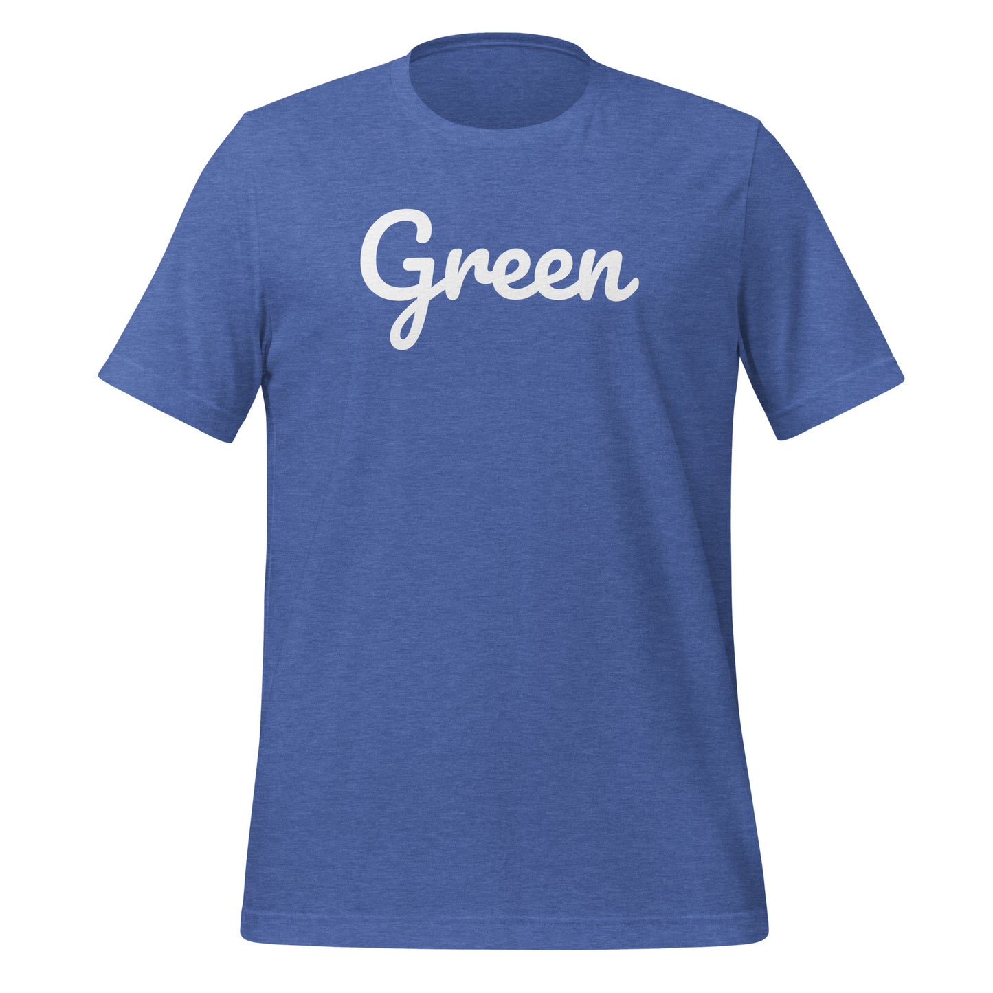 Green Ohio Solo Script Unisex t-shirt