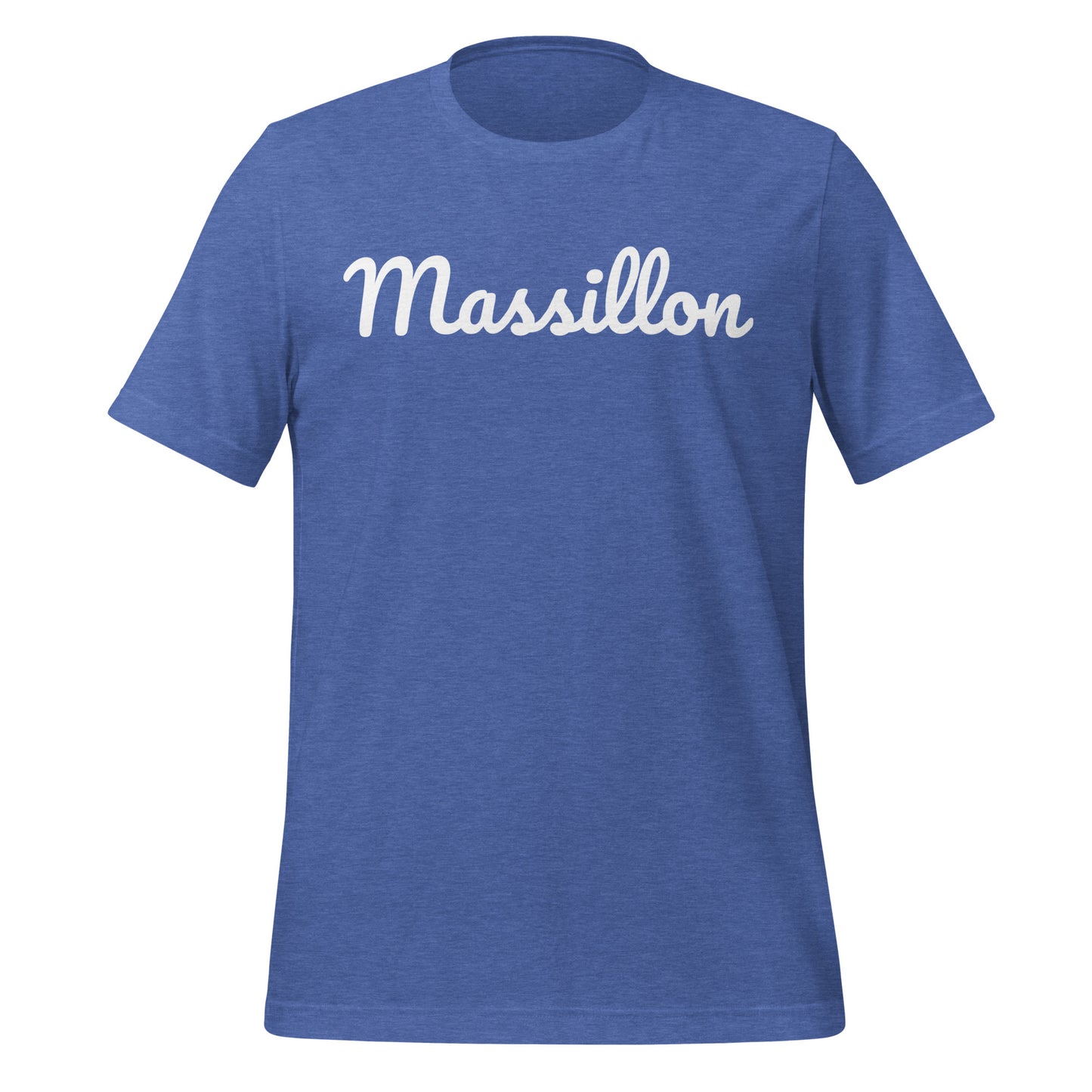 Massillon Ohio Solo Script Unisex t-shirt
