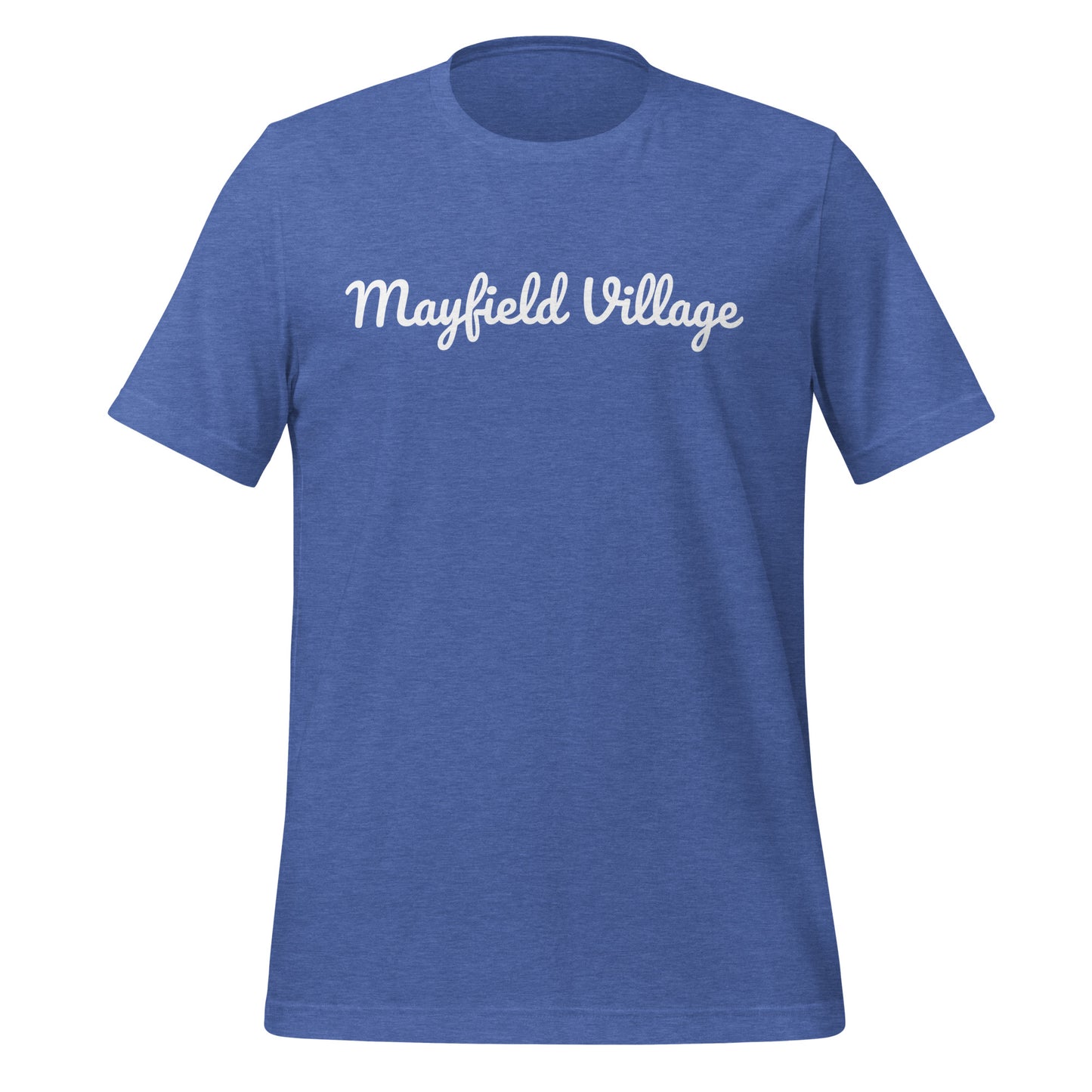 Mayfield Village Ohio Solo Script Unisex t-shirt