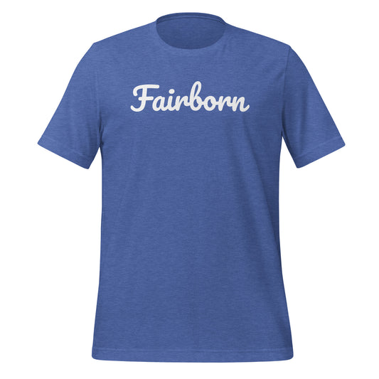 Fairborn Ohio Solo Script Unisex t-shirt