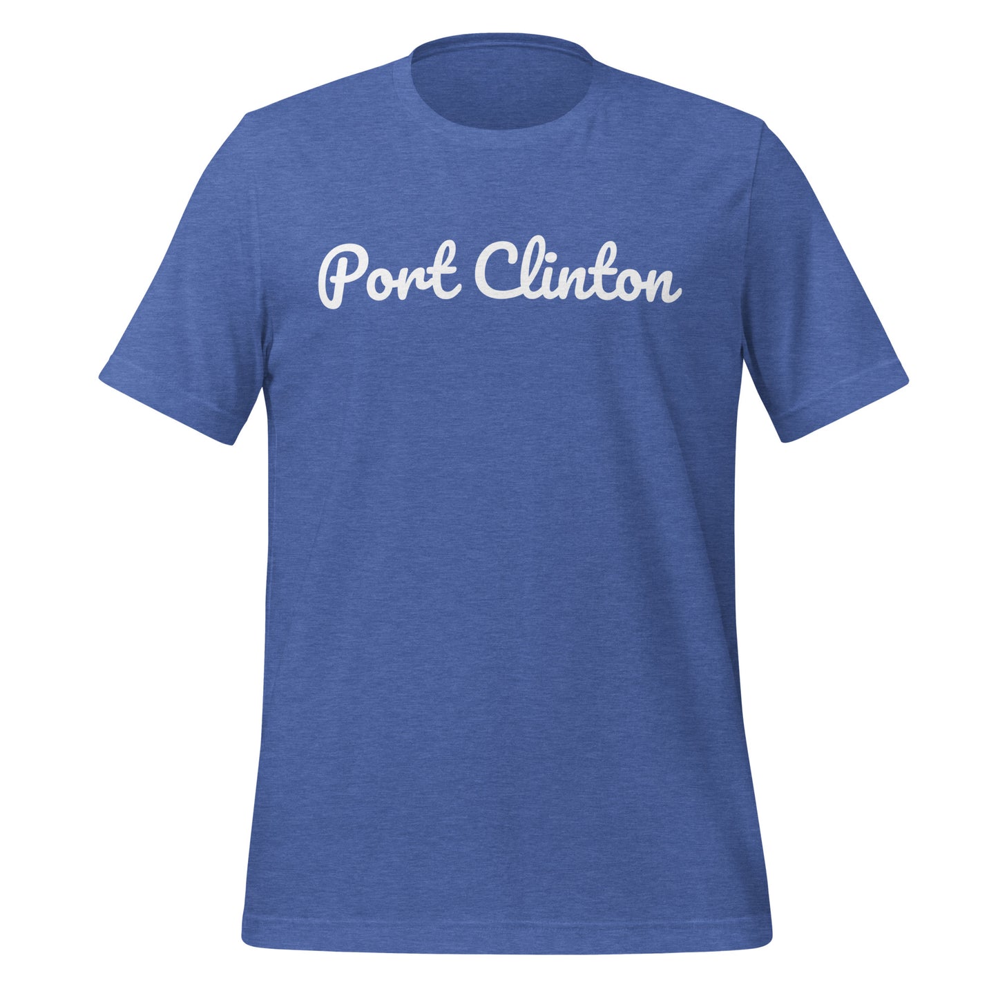 Port Clinton Ohio Solo Script Unisex t-shirt