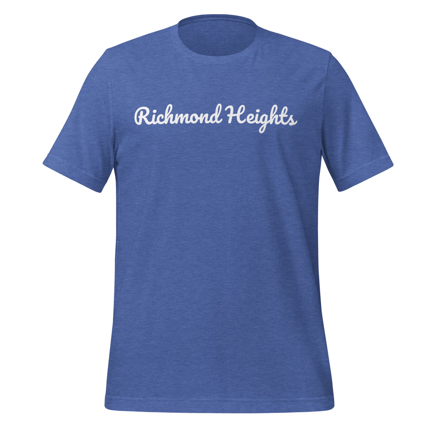 Richmond Heights Ohio Solo Script Unisex t-shirt