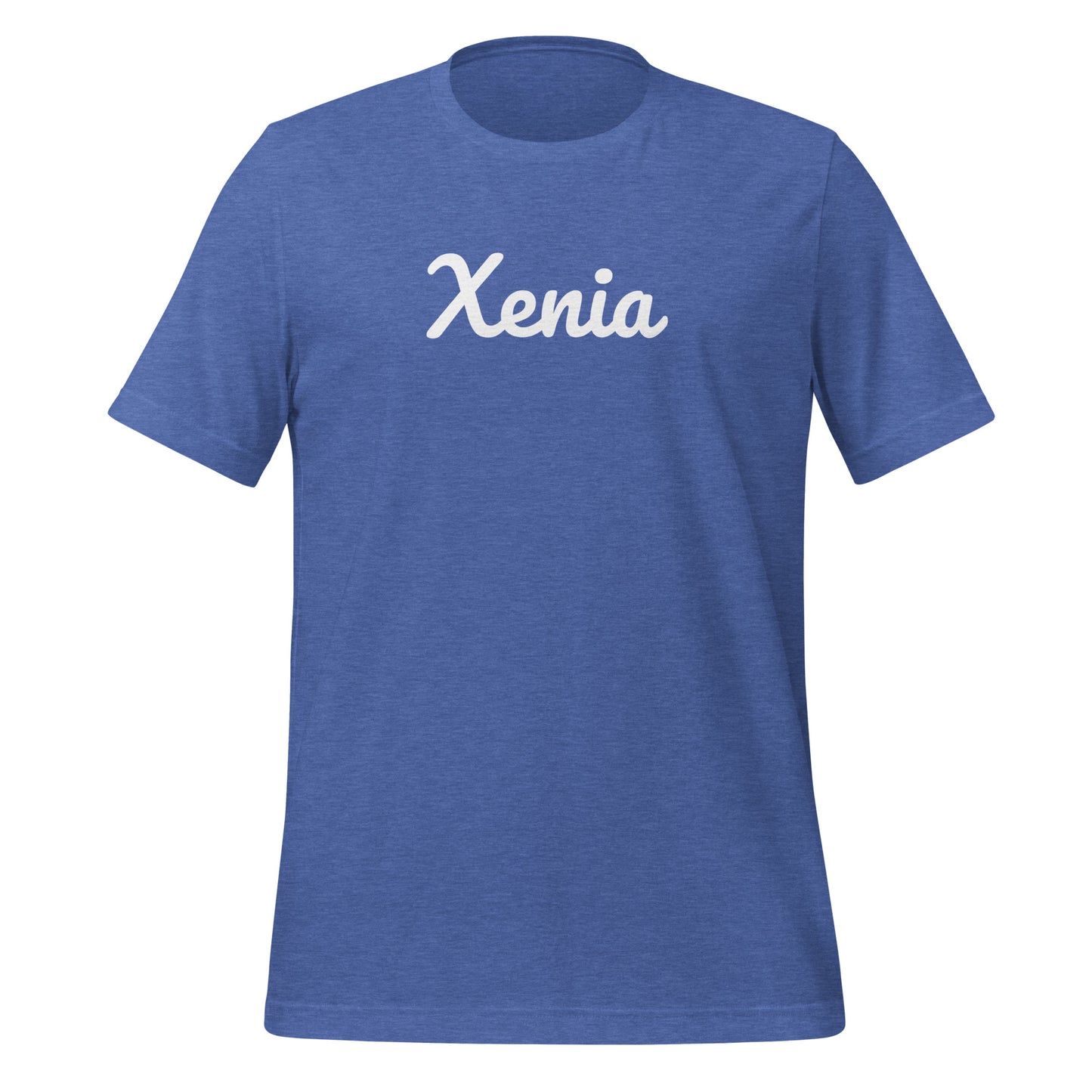 Xenia Ohio Solo Script Unisex t-shirt