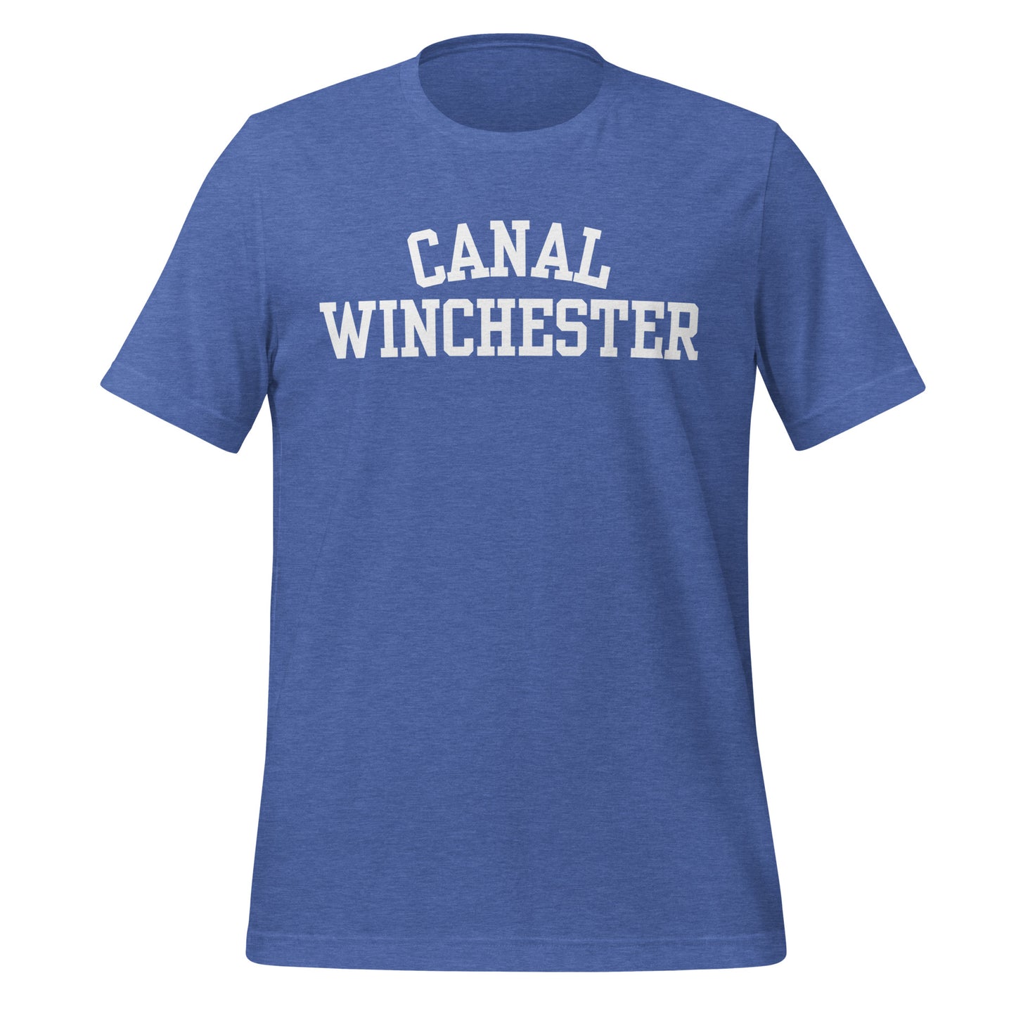 Canal Winchester Ohio Block Solo Unisex t-shirt