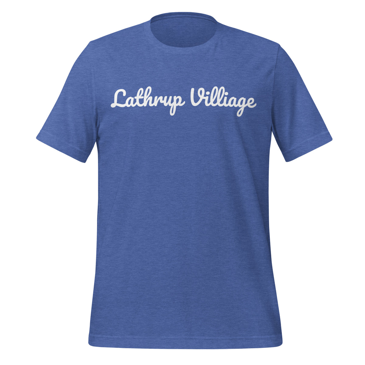 Lathrup Village, Michigan Unisex t-shirt - Solo Script