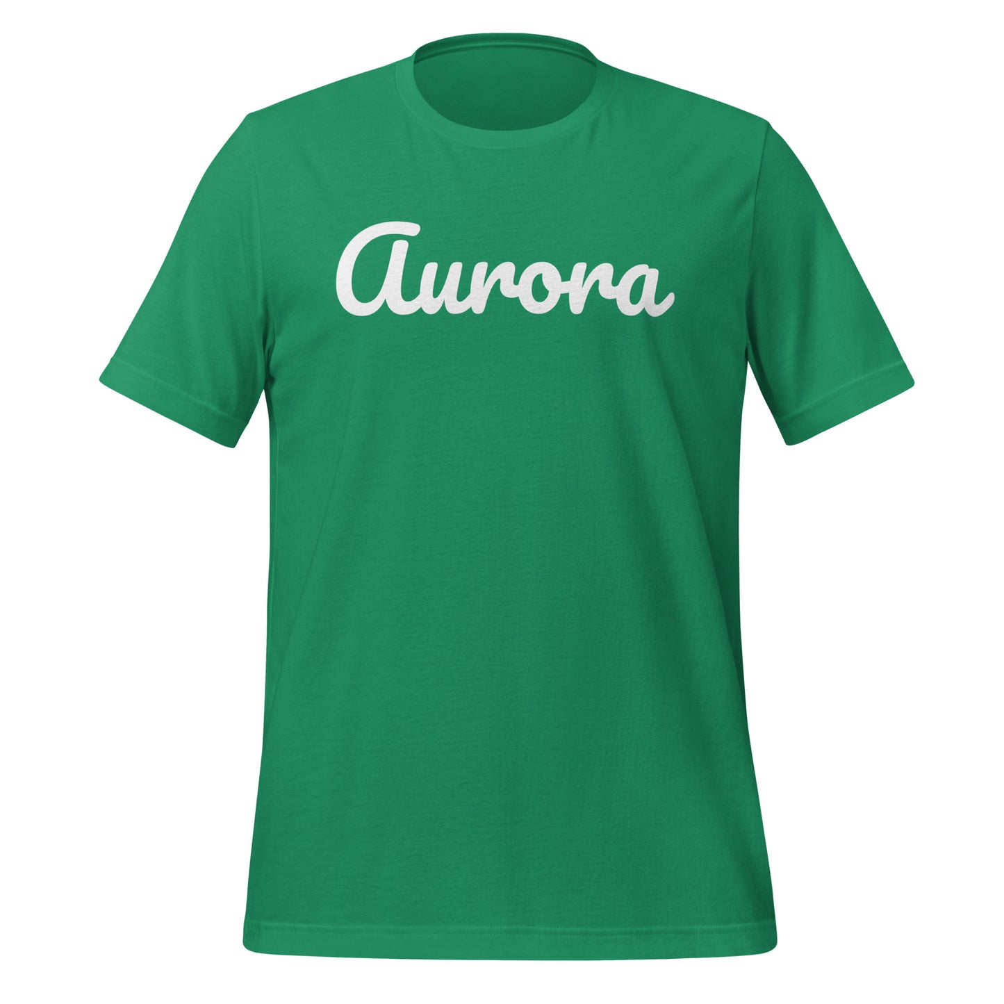 Aurora Ohio Solo Script Unisex t-shirt