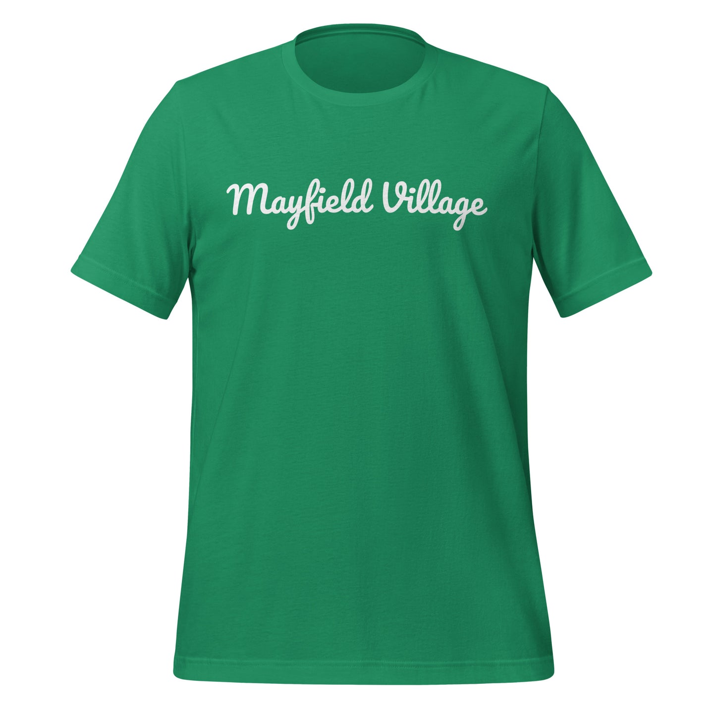 Mayfield Village Ohio Solo Script Unisex t-shirt