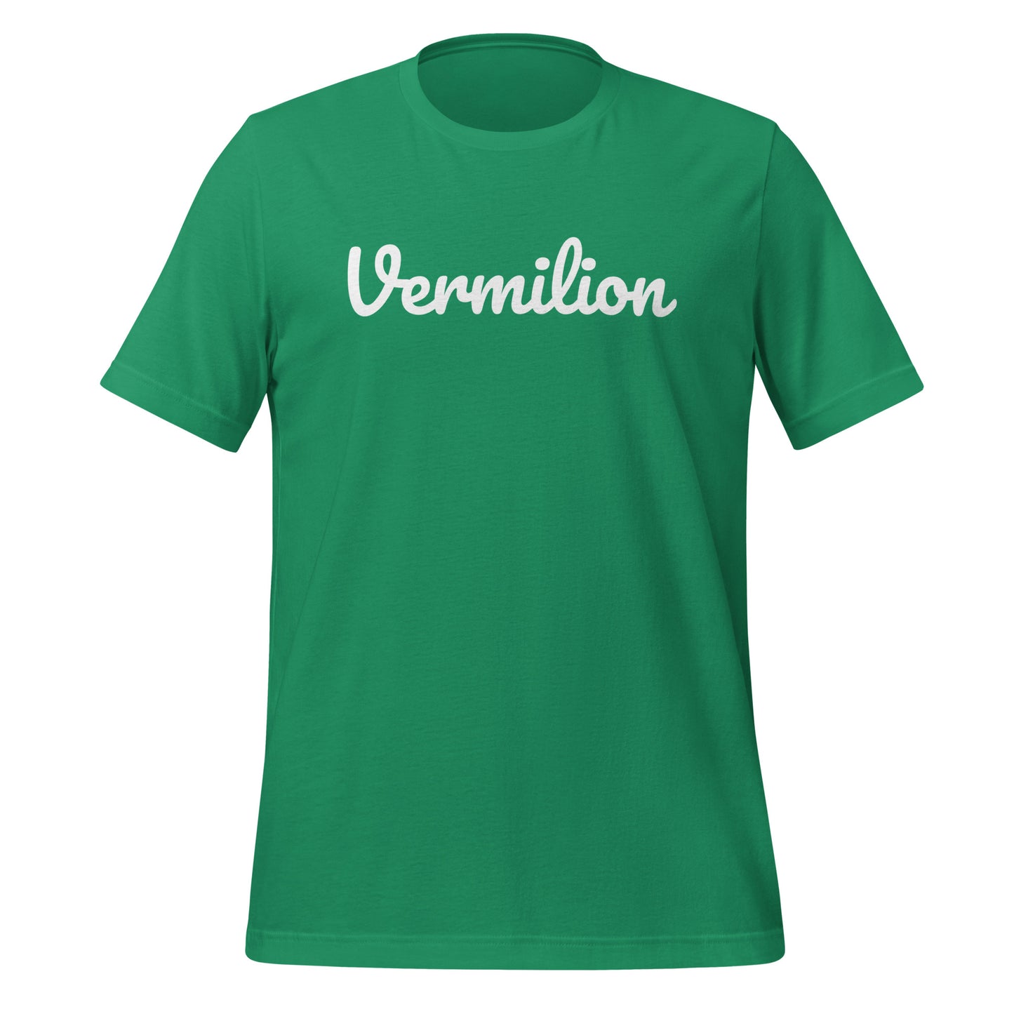 Vermilion Ohio Solo Script Unisex t-shirt