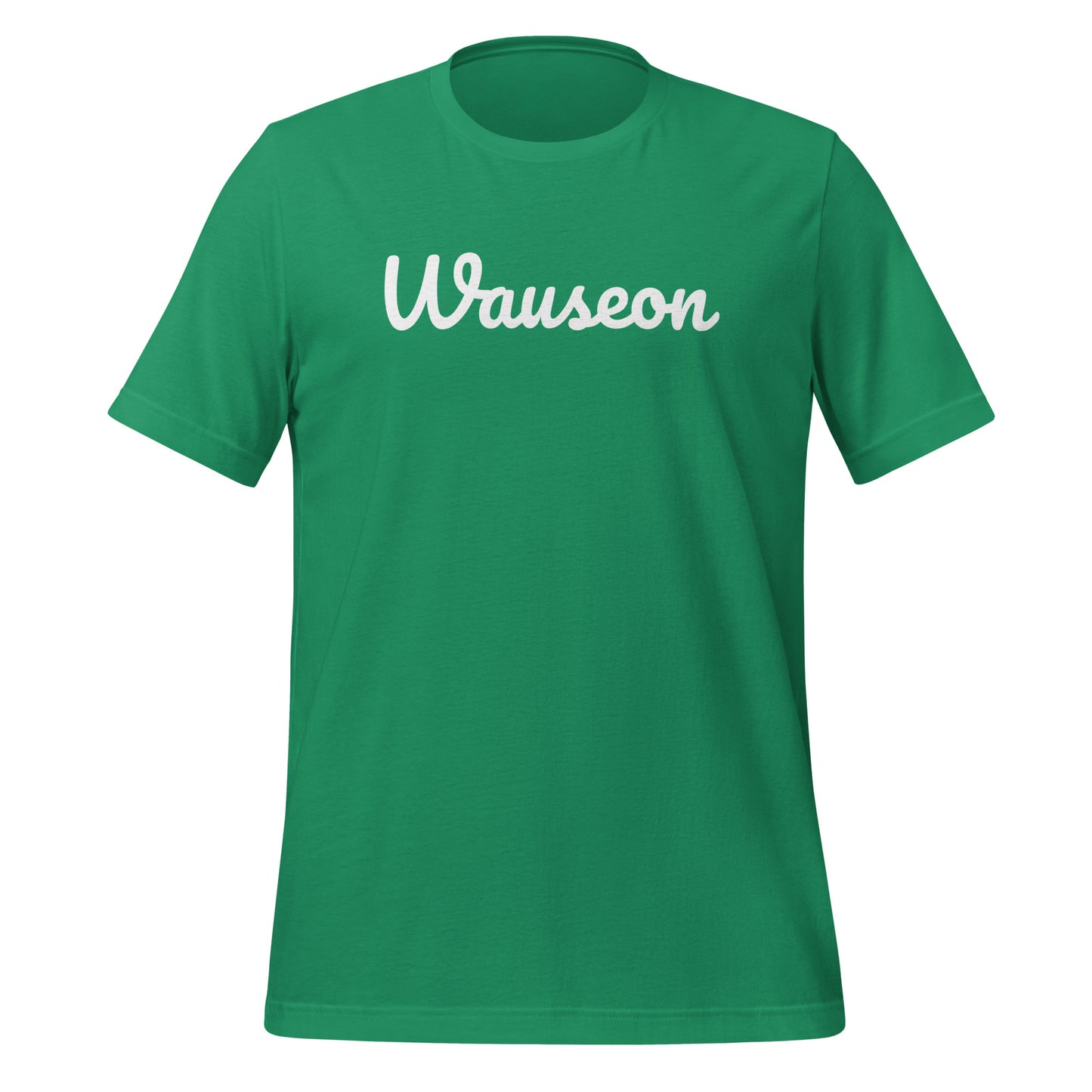 Wauseon Ohio Solo Script Unisex t-shirt