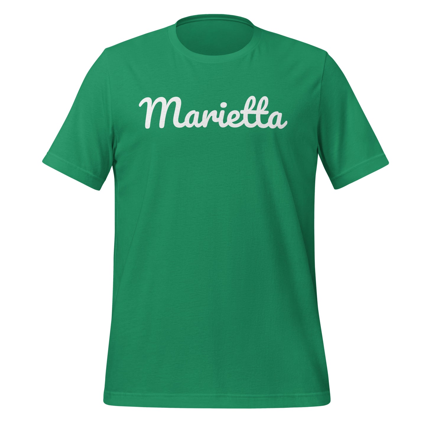 Marietta Ohio Solo Script Unisex t-shirt
