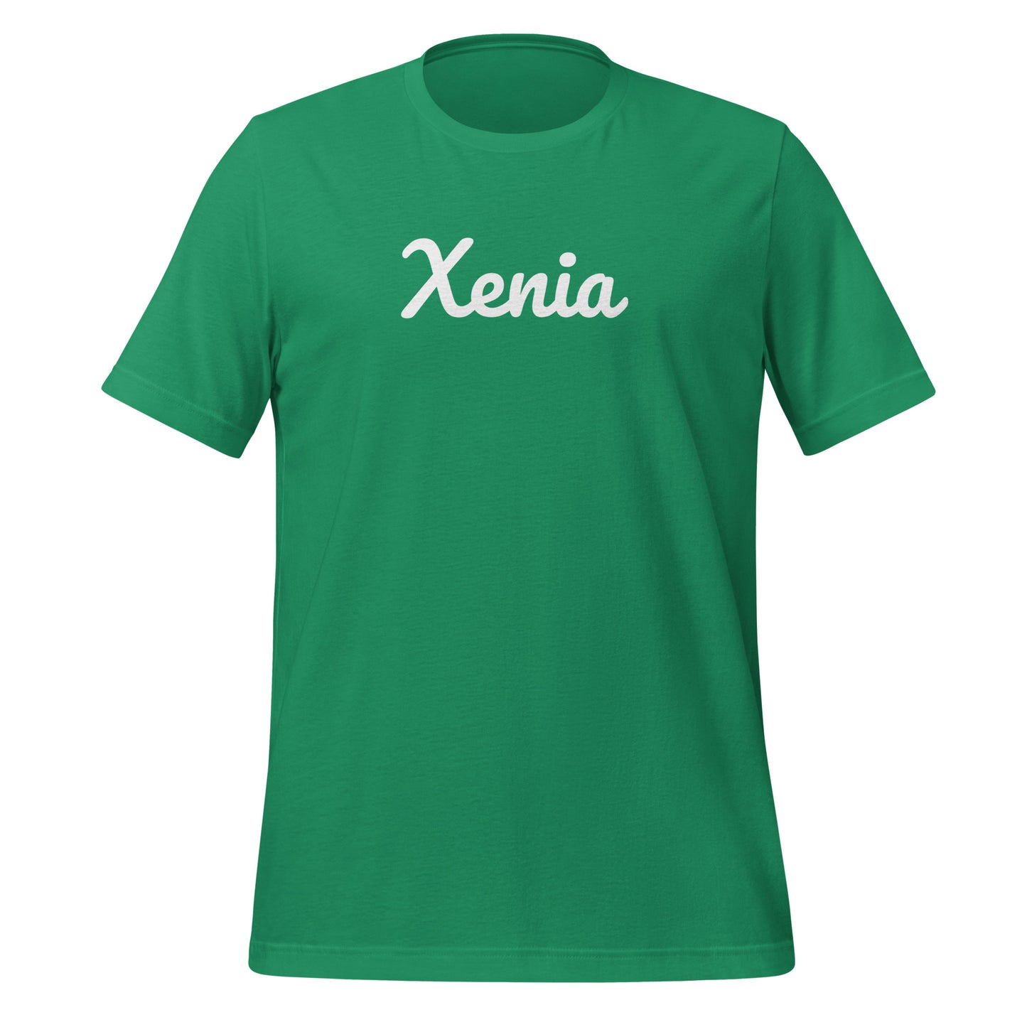 Xenia Ohio Solo Script Unisex t-shirt