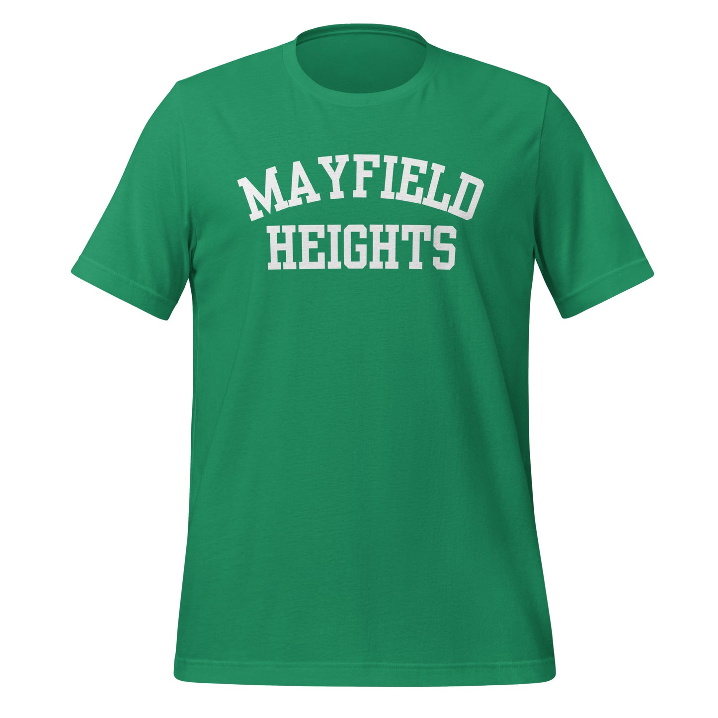 Mayfield Heights Ohio Block Solo Unisex t-shirt