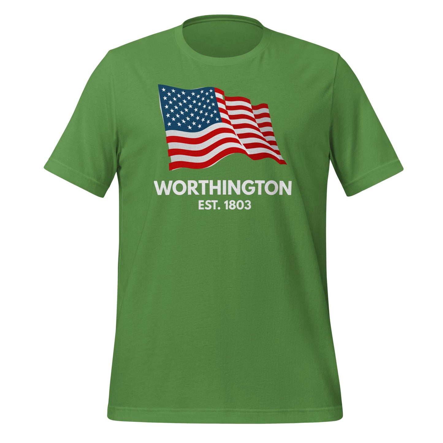 Worthington Ohio USA Short Sleeve Unisex T-shirt
