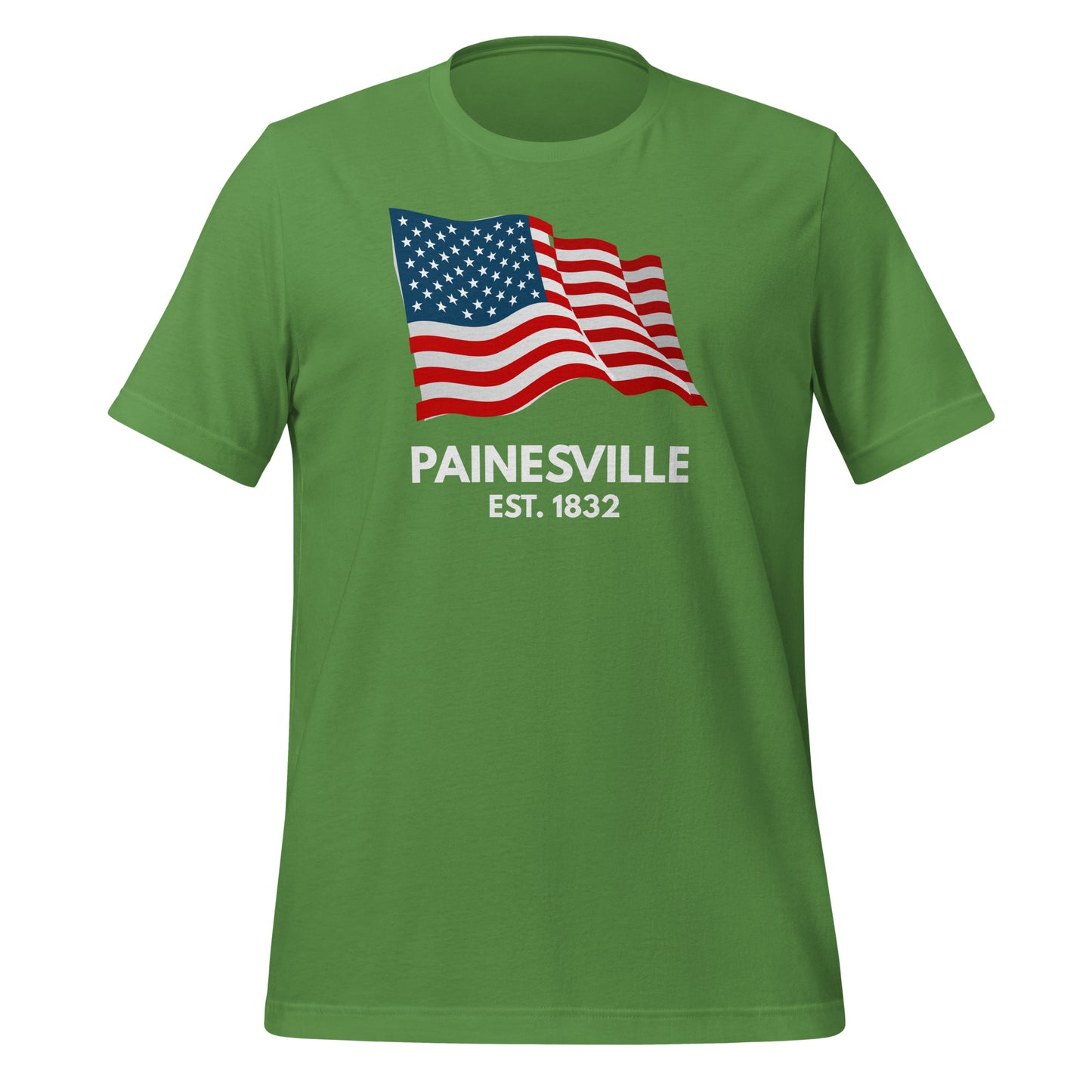 Painesville Ohio Fourth of July Short Sleeve Unisex T-shirt
