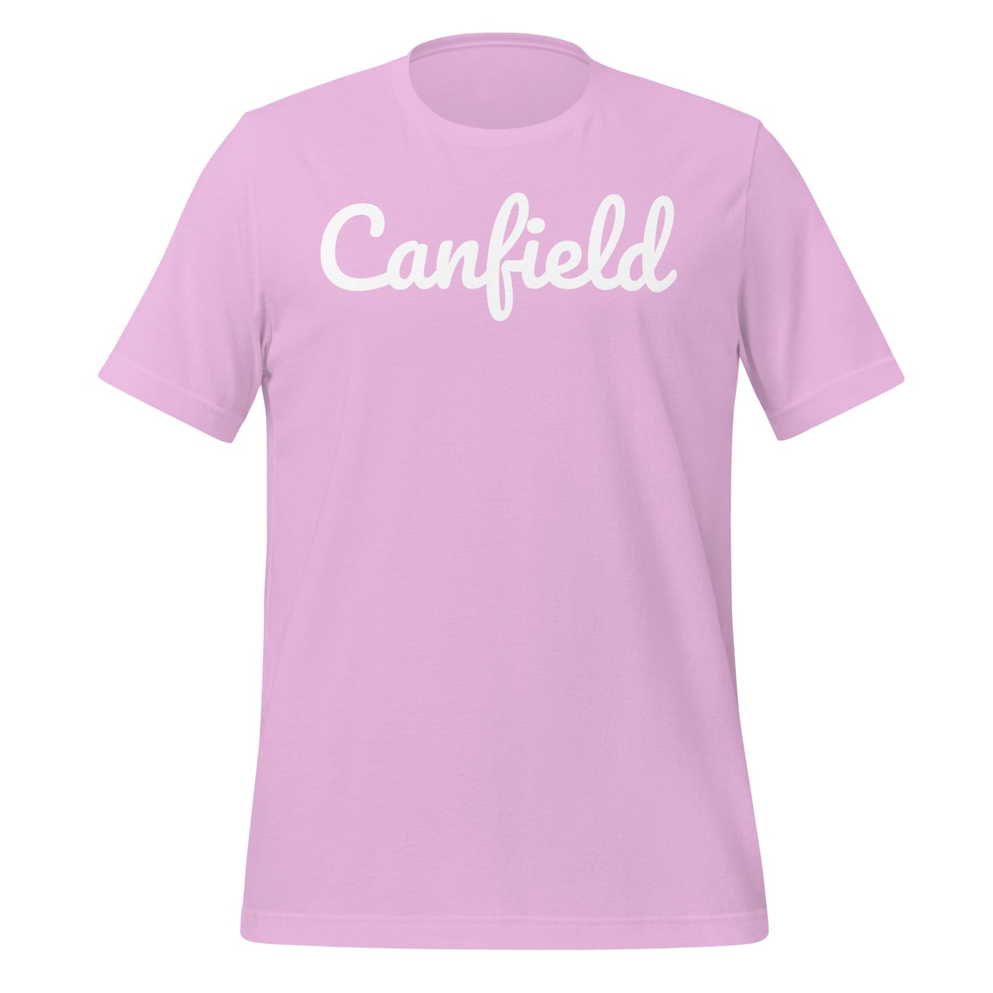 Canfield Ohio Solo Script Unisex t-shirt