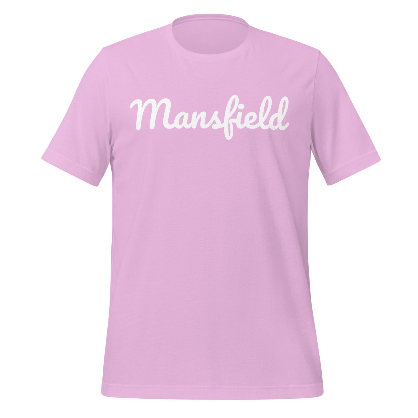 Mansfield Ohio Solo Script Unisex t-shirt
