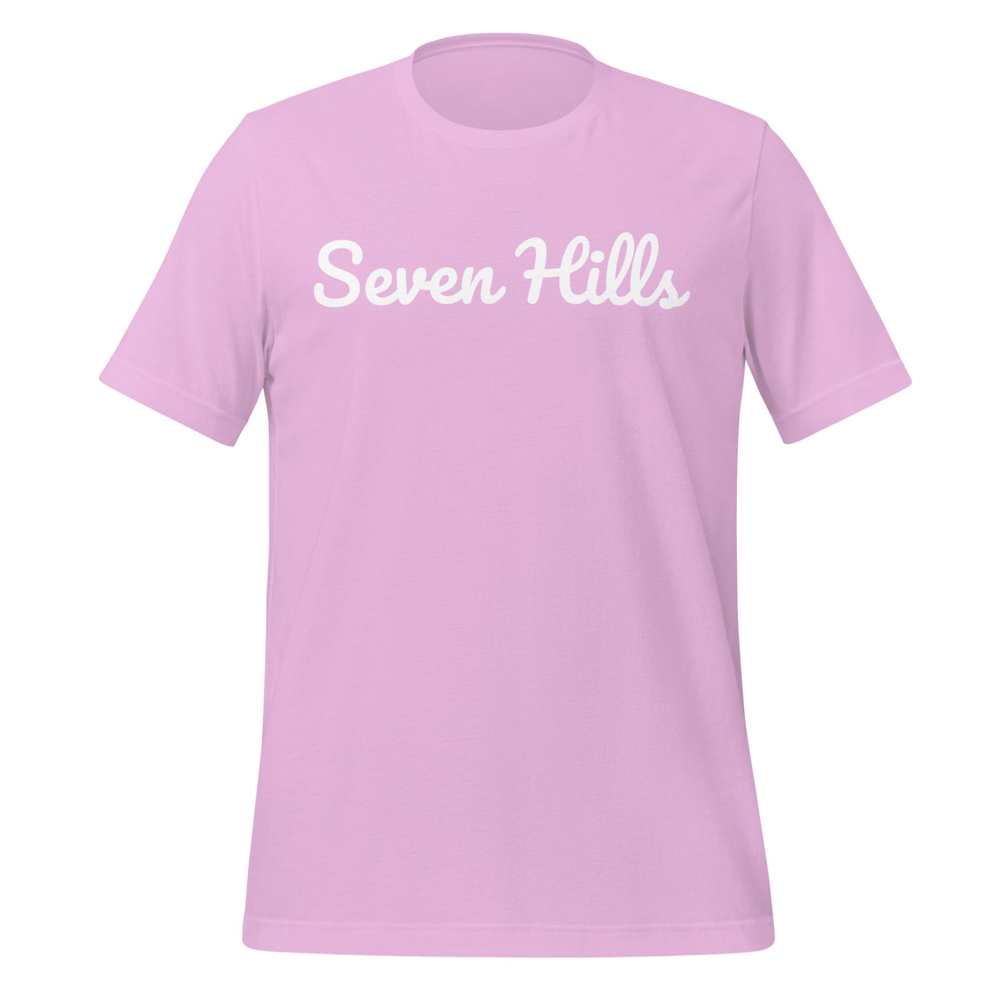 Seven Hills Ohio Solo Script Unisex t-shirt