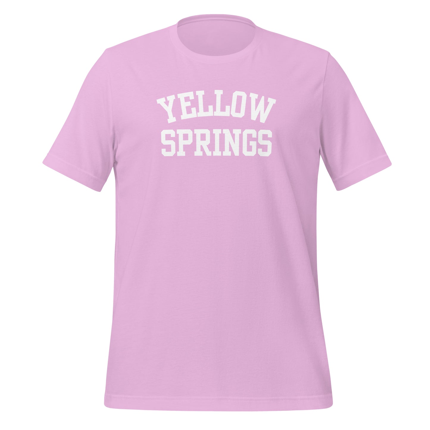 Yellow Springs Ohio Block Solo Unisex t-shirt