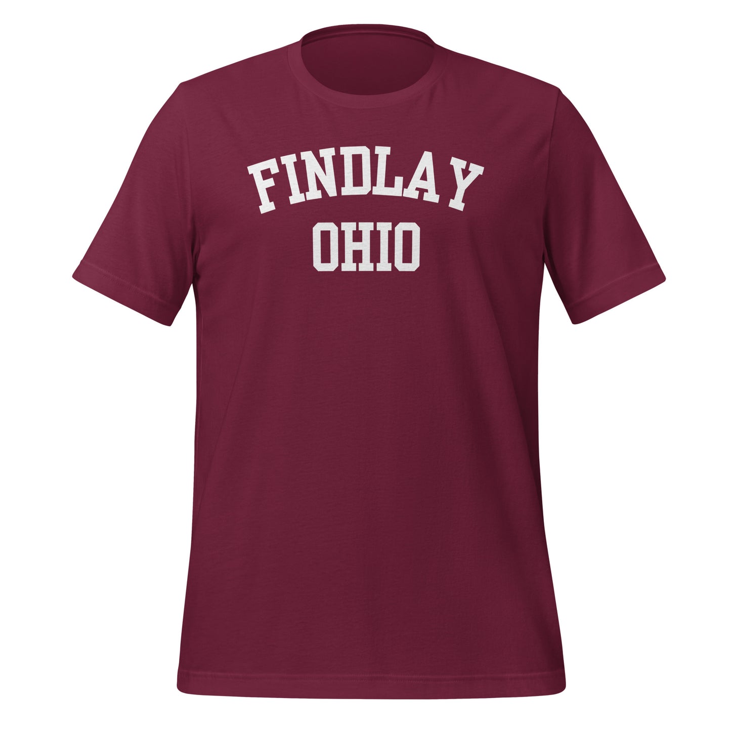 Findlay Ohio Block Short Sleeve Unisex t-shirt