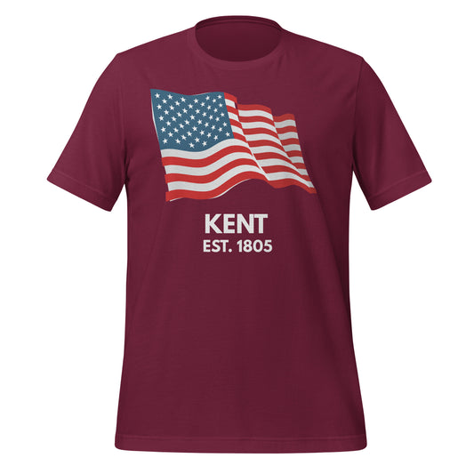 Kent Ohio USA Short Sleeve Unisex t-shirt