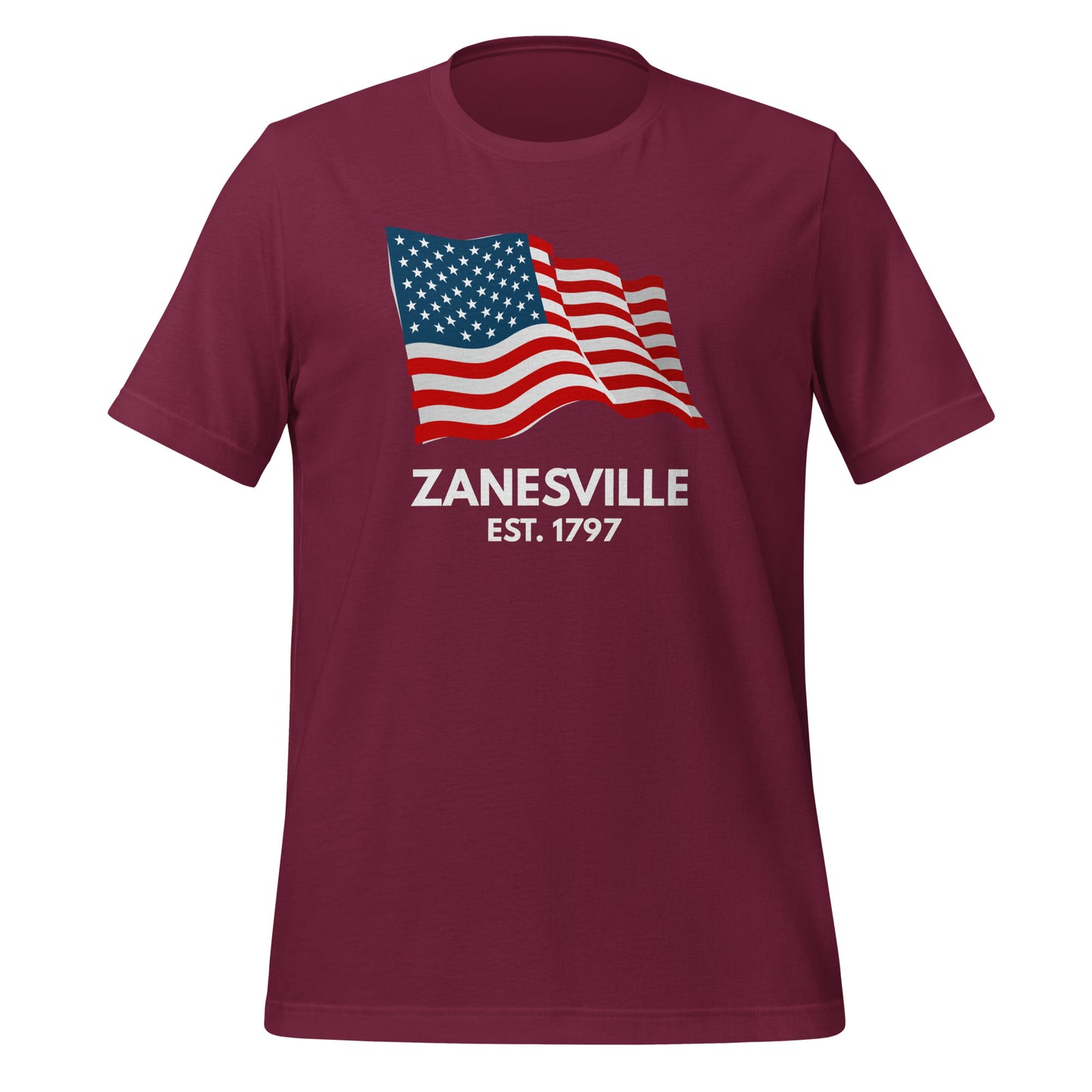 Zanesville Ohio USA Unisex T-shirt