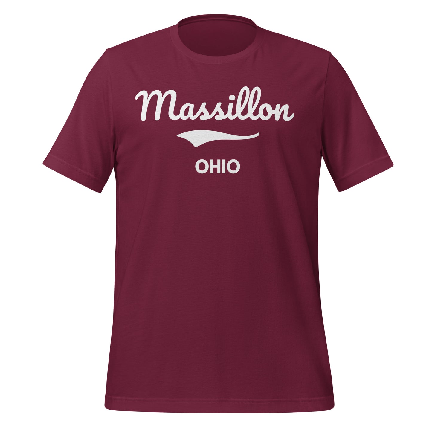 Massillon Ohio Script Short Sleeve Unisex T-shirt
