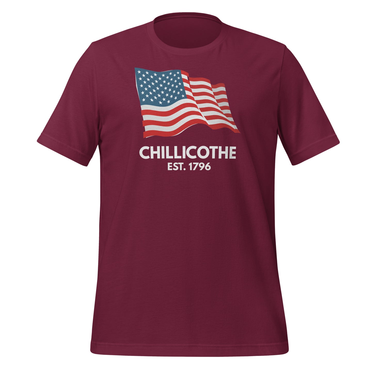 Chillicothe Ohio Fourth of July Short Sleeve Unisex T-shirt