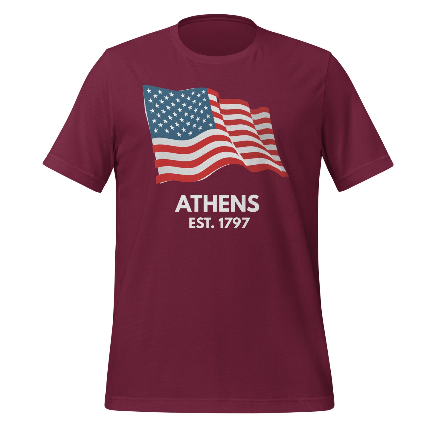 Athens Ohio USA Short Sleeve Unisex t-shirt