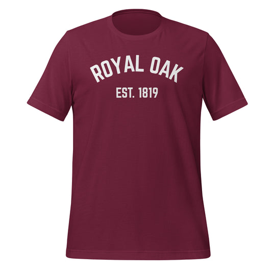 Royal Oak Michigan EST Short Sleeve Unisex t-shirt