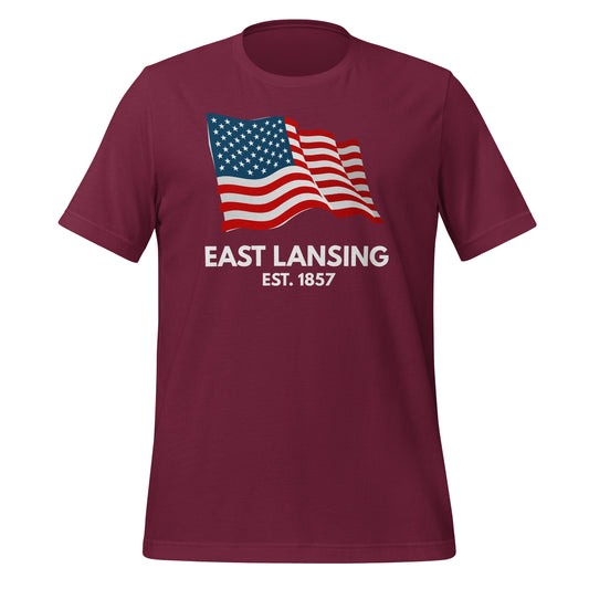 East Lansing, Michigan USA Short Sleeve Unisex t-shirt