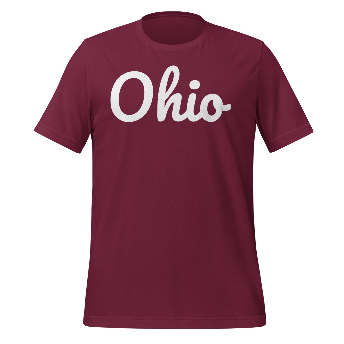 Ohio Script Short Sleeve Unisex t-shirt