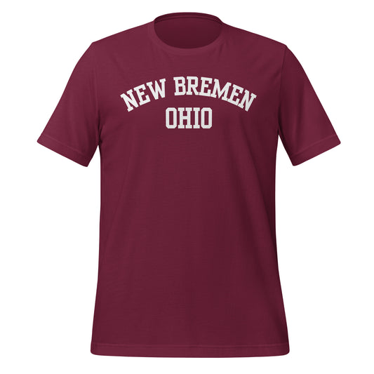 New Bremen Ohio Block Unisex T-Shirt