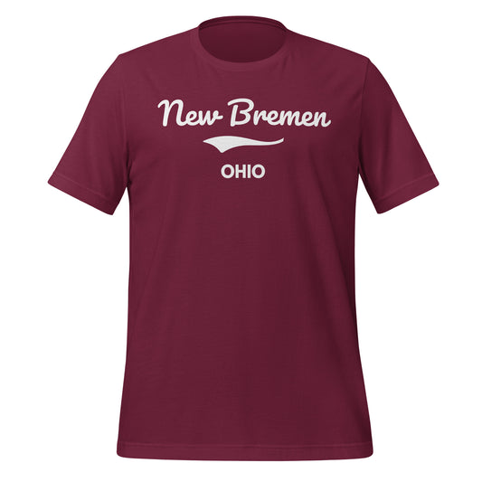 New Bremen Ohio Script Unisex T-shirt